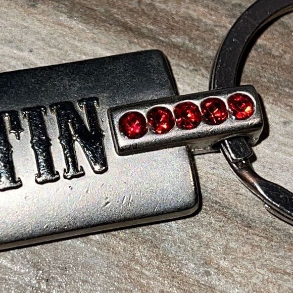 Austin Metal Keychain Name Key Ring Metal Keychain - Picture 3 of 6